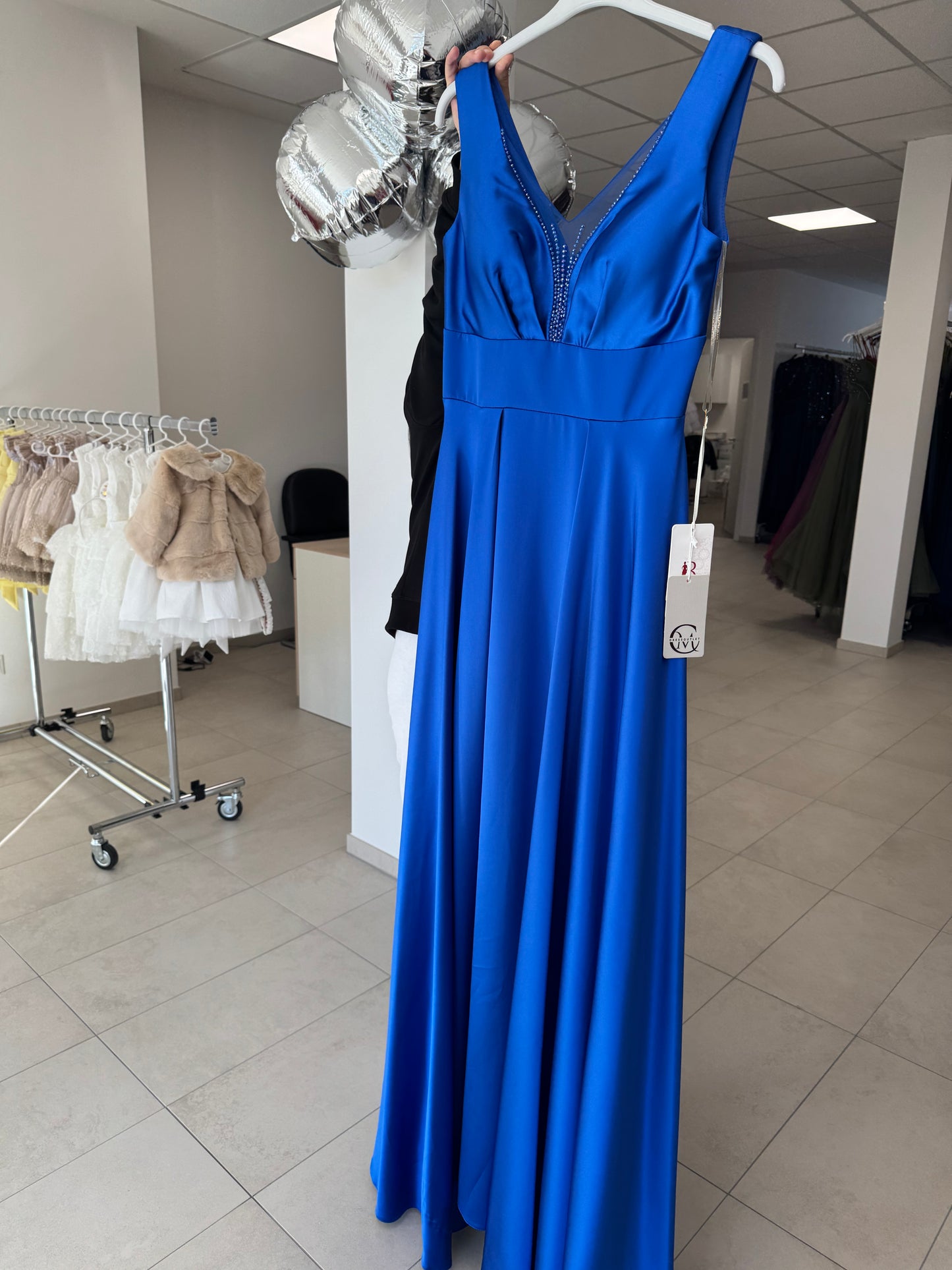 Satin-Kleid