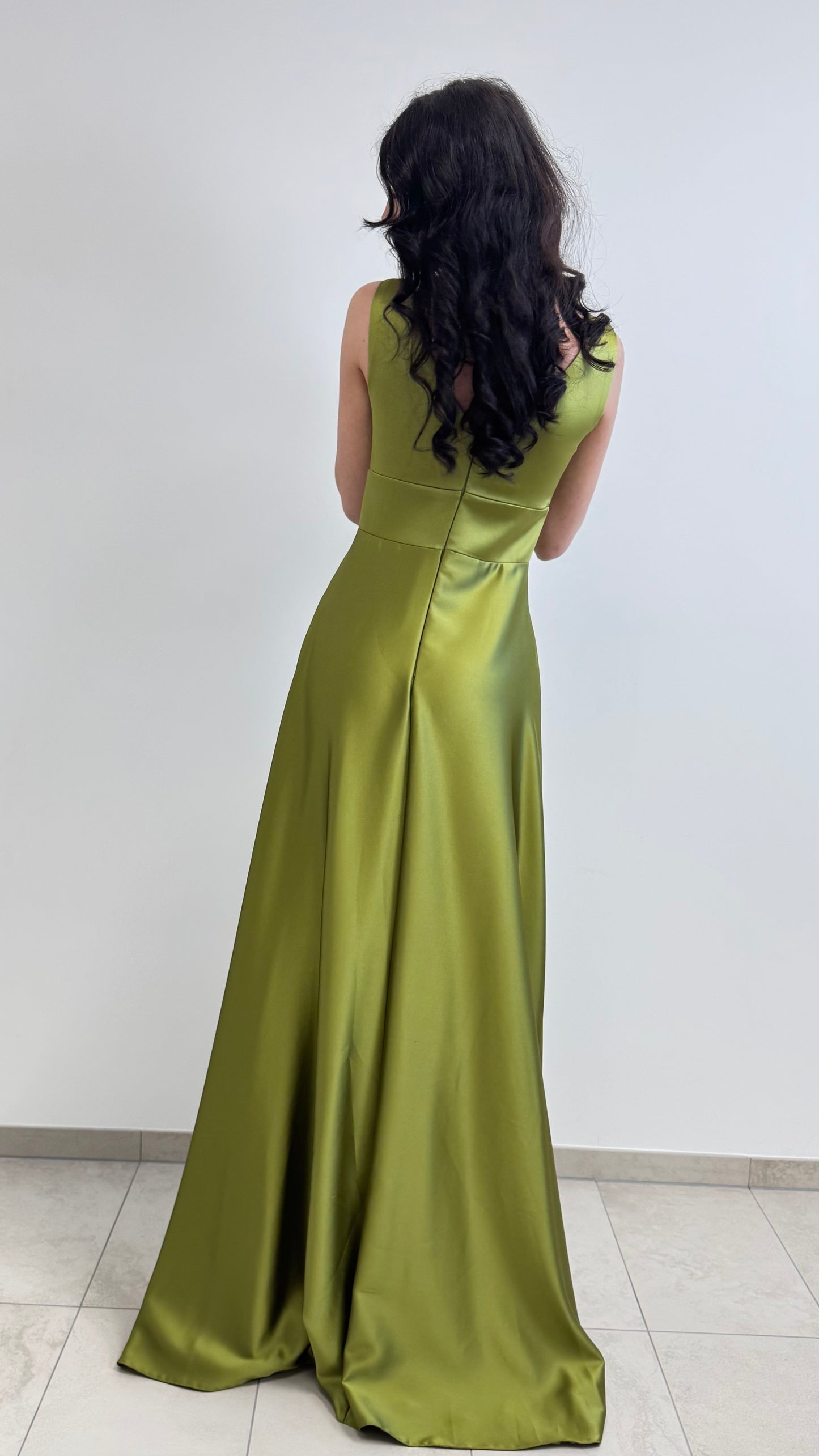Satin-Kleid