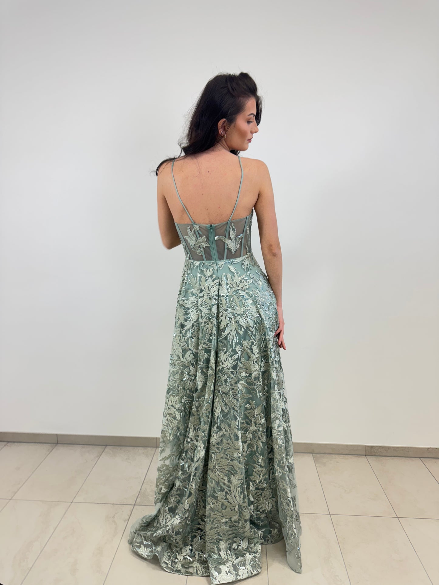 RO - Besticktes Corsagenkleid