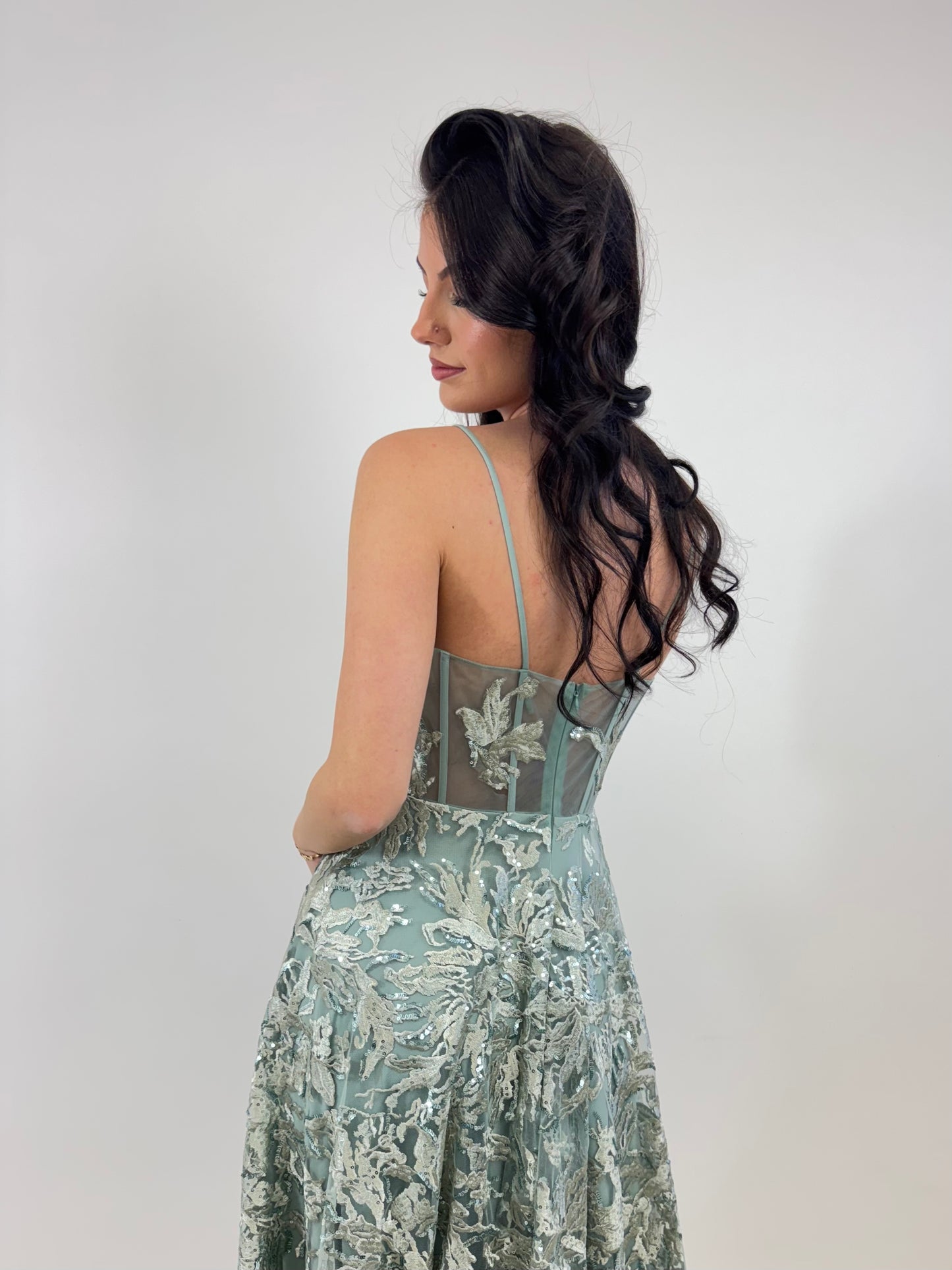 RO - Besticktes Corsagenkleid