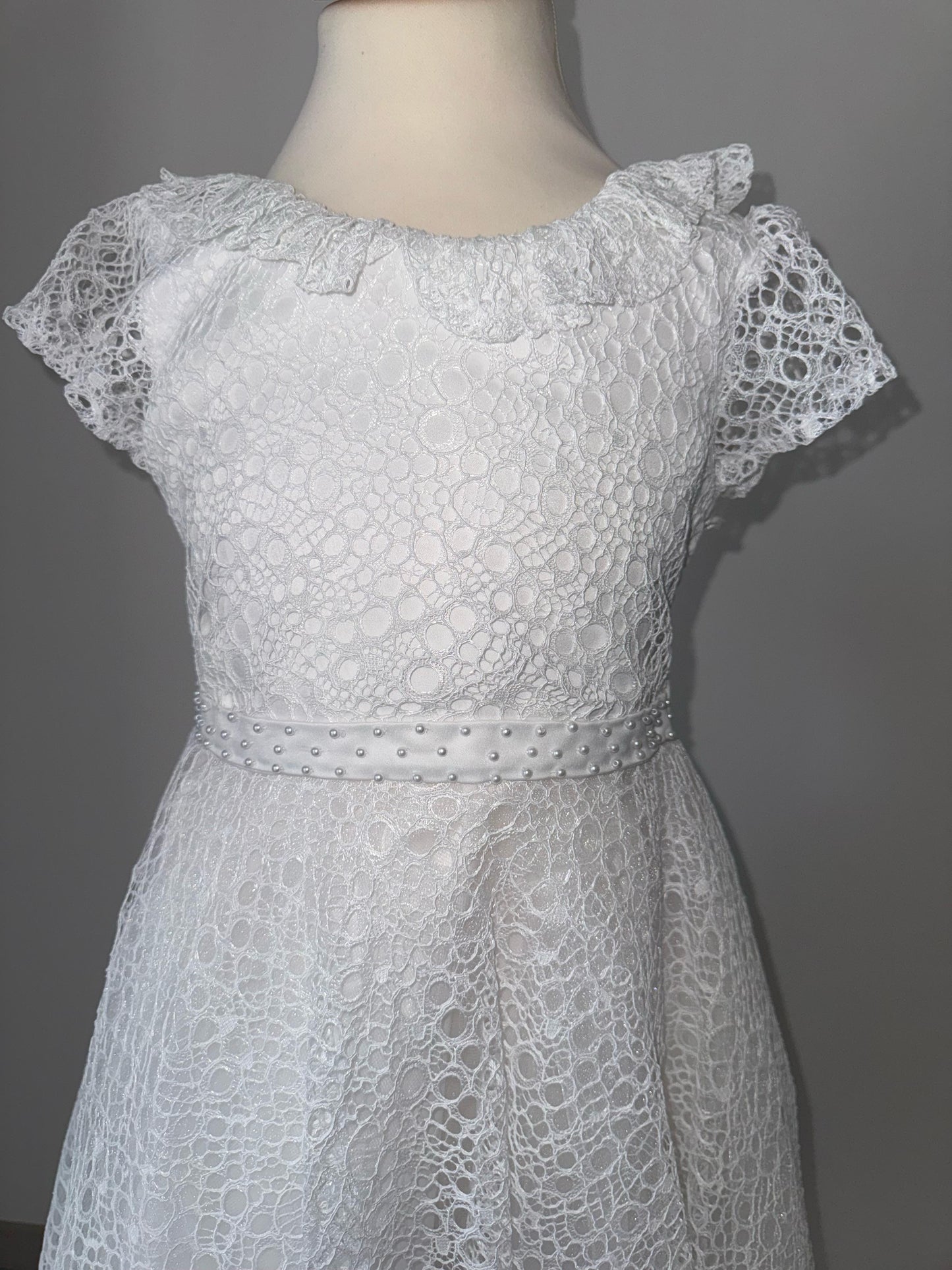 Elegantes Mädchenkleid aus Spitze PrK-100001 PrK-10002 PrK-10003 PrK