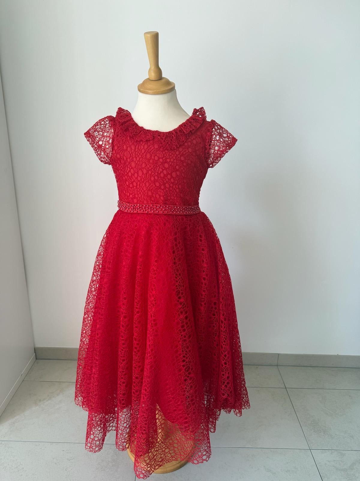 Elegantes Mädchenkleid aus Spitze PrK-100001 PrK-10002 PrK-10003 PrK