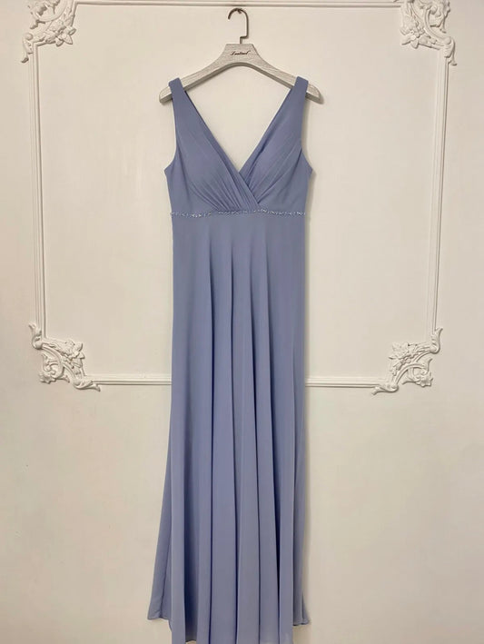 Elegantes Abendkleid mit femininer Wickeloptik LAU-50016